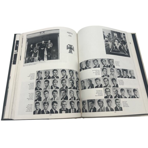 Roanoke College 1966 Rawenoch Yearbook Hardcover 144 Pages Vintage Ads - Picture 8 of 10